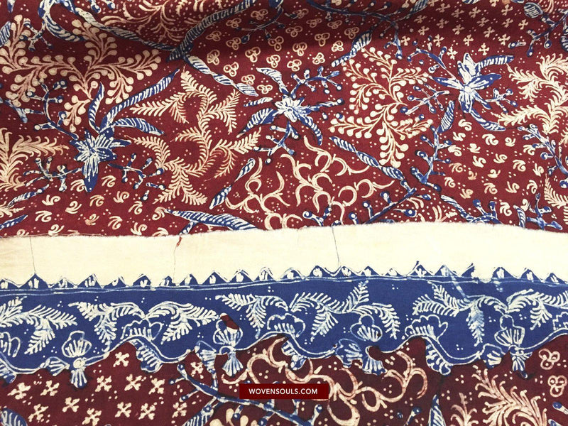 1377 Java Batik Tulis Textile - WOVENSOULS Antique Textiles & Art Gallery