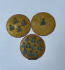 1383-B Group of Antique Lacquered Ganjifa Playing Cards with Gold Illumination-WOVENSOULS Antique Textiles &amp; Art Gallery