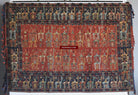 1389 SOLD Antique Caucasian Verneh Azeri Shaddah - Camel Caravan Flatweave Rug-WOVENSOULS-Antique-Vintage-Textiles-Art-Decor