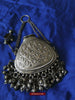 1391 Museum Quality Old Indian Silver Jewelry - Perfume Purse Awadh-WOVENSOULS-Antique-Vintage-Textiles-Art-Decor