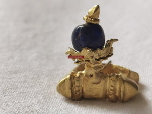 1392 SOLD Set of Thirteen Majapahit Prambanan Javanese Gold Rings-WOVENSOULS-Antique-Vintage-Textiles-Art-Decor