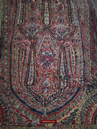 1393 Old Kashmir Sikh Period Pashmina Shawl Fragment-WOVENSOULS-Antique-Vintage-Textiles-Art-Decor