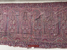 1393 Old Kashmir Sikh Period Pashmina Shawl Fragment-WOVENSOULS-Antique-Vintage-Textiles-Art-Decor