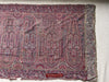 1393 Old Kashmir Sikh Period Pashmina Shawl Fragment-WOVENSOULS-Antique-Vintage-Textiles-Art-Decor