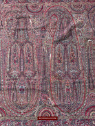 1393 Old Kashmir Sikh Period Pashmina Shawl Fragment-WOVENSOULS-Antique-Vintage-Textiles-Art-Decor