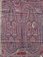 1393 Old Kashmir Sikh Period Pashmina Shawl Fragment-WOVENSOULS-Antique-Vintage-Textiles-Art-Decor