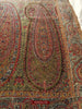 1394 SOLD - Stunning Old Kashmir Shawl Fragment-WOVENSOULS-Antique-Vintage-Textiles-Art-Decor