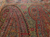 1394 SOLD - Stunning Old Kashmir Shawl Fragment-WOVENSOULS-Antique-Vintage-Textiles-Art-Decor