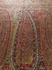 1394 SOLD - Stunning Old Kashmir Shawl Fragment-WOVENSOULS-Antique-Vintage-Textiles-Art-Decor