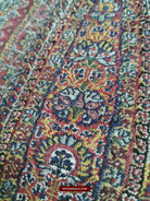 1394 SOLD - Stunning Old Kashmir Shawl Fragment-WOVENSOULS-Antique-Vintage-Textiles-Art-Decor