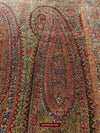 1394 SOLD - Stunning Old Kashmir Shawl Fragment-WOVENSOULS-Antique-Vintage-Textiles-Art-Decor