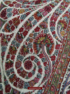 1395 Antique Kashmir Amlikar Rumal Shawl Mughal Period - Not for Sale yet-WOVENSOULS-Antique-Vintage-Textiles-Art-Decor