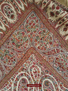 1395 Antique Kashmir Amlikar Rumal Shawl Mughal Period - Not for Sale yet-WOVENSOULS-Antique-Vintage-Textiles-Art-Decor