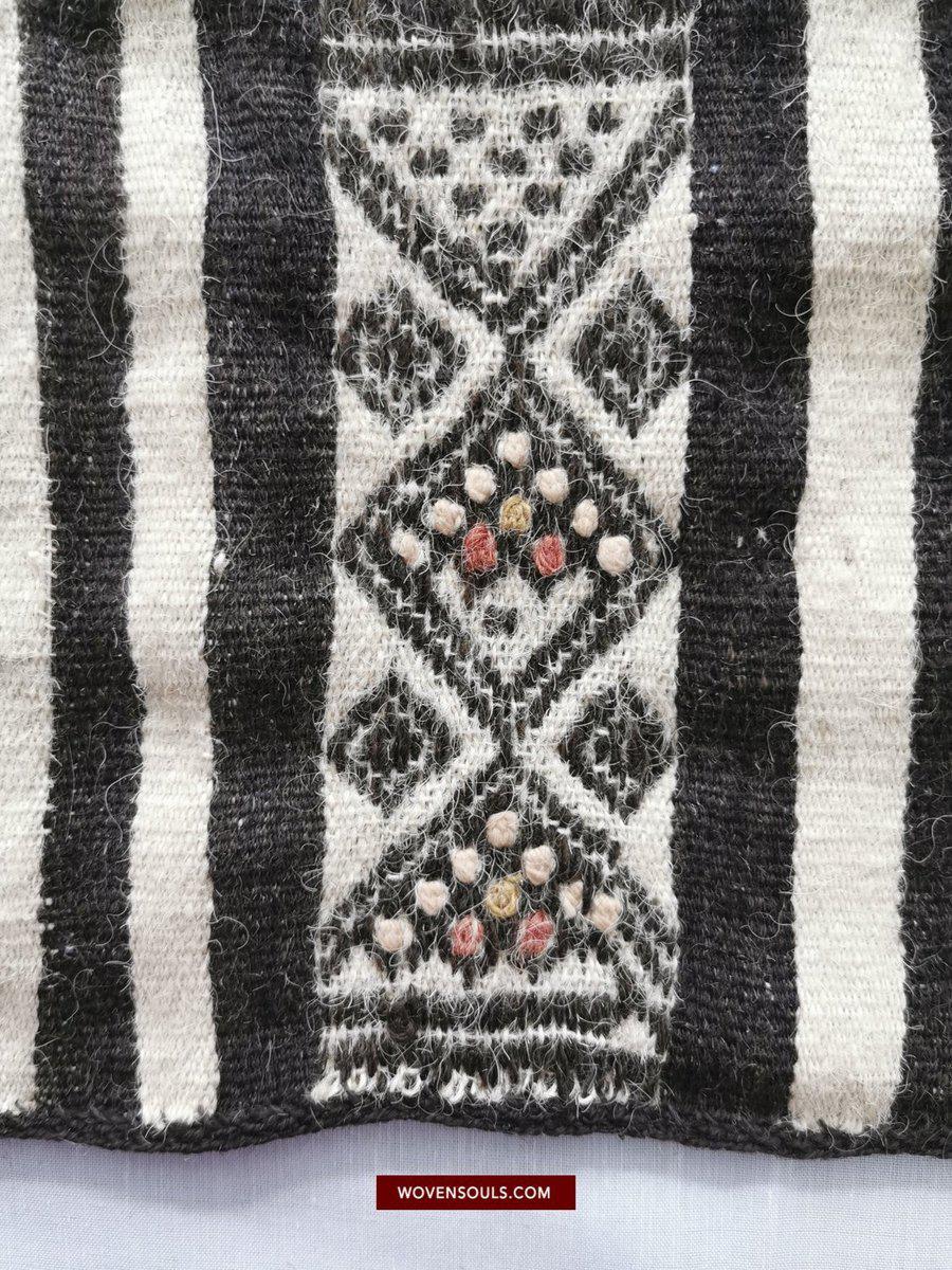 1396 Antique Fulani Shawl Blanket-WOVENSOULS-Antique-Vintage-Textiles-Art-Decor