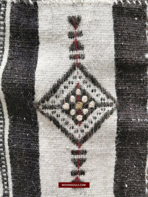 1396 Antique Fulani Shawl Blanket-WOVENSOULS-Antique-Vintage-Textiles-Art-Decor
