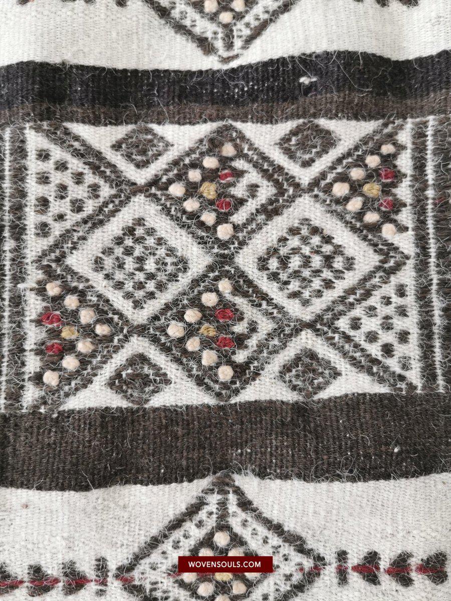 1396 Antique Fulani Shawl Blanket-WOVENSOULS-Antique-Vintage-Textiles-Art-Decor