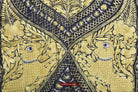 1397 Antique Deccan Ceremonial Offering Phulkari Textile - Lion Motifs-WOVENSOULS-Antique-Vintage-Textiles-Art-Decor