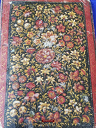 1404 Pair of Old Indo-Persian Mughal Lacquered Manuscript Book Cover Bindings-WOVENSOULS-Antique-Vintage-Textiles-Art-Decor