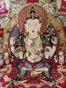 1406 SOLD Antique Tibet Thangka with Silk Embroidery-WOVENSOULS-Antique-Vintage-Textiles-Art-Decor