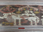 1407 Old Figurative Warp Ikat - Narrative Indonesian Textile-WOVENSOULS-Antique-Vintage-Textiles-Art-Decor