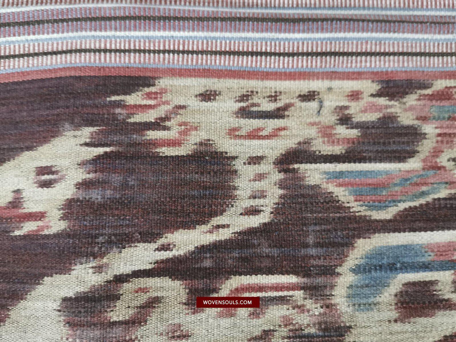 1407 Old Figurative Warp Ikat - Narrative Indonesian Textile-WOVENSOULS-Antique-Vintage-Textiles-Art-Decor