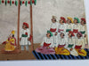 1409 Old Mica Painting - Wedding Procession - Rituals & Festivals series - 4-WOVENSOULS-Antique-Vintage-Textiles-Art-Decor