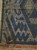 1412 Antique Sumatra Weaving Tampan Shipcloth Textile - Blue-WOVENSOULS-Antique-Vintage-Textiles-Art-Decor