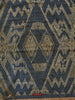 1412 Antique Sumatra Weaving Tampan Shipcloth Textile - Blue-WOVENSOULS-Antique-Vintage-Textiles-Art-Decor