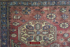 1413 Antique Caucasian Azeri Kuba Soumac Konagkend Flatweave Rug w Animals-WOVENSOULS-Antique-Vintage-Textiles-Art-Decor