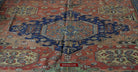 1413 Antique Caucasian Azeri Kuba Soumac Konagkend Flatweave Rug w Animals-WOVENSOULS-Antique-Vintage-Textiles-Art-Decor