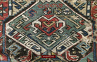 1424 Archaic Dragon Sumac Soumac Rug-WOVENSOULS-Antique-Vintage-Textiles-Art-Decor