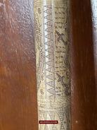 1427 Rare Unusual Batak Calendar Walking Stick-WOVENSOULS-Antique-Vintage-Textiles-Art-Decor