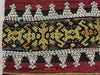 1440 Museum Quality Antique Iban Wedding Skirt Beaded Band Kain Lekok-WOVENSOULS-Antique-Vintage-Textiles-Art-Decor