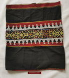 1440 Museum Quality Antique Iban Wedding Skirt Beaded Band Kain Lekok-WOVENSOULS-Antique-Vintage-Textiles-Art-Decor