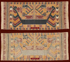 1444 Antique Sumatra Weaving - Tatibin - Large Ship Cloth Tampan Textile - Rare White-WOVENSOULS-Antique-Vintage-Textiles-Art-Decor