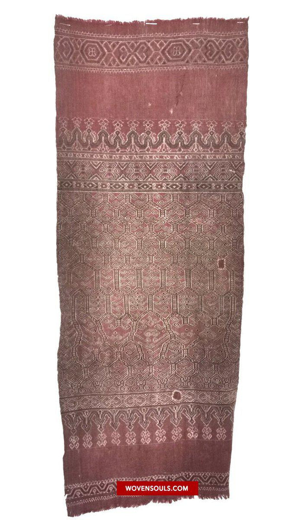 1445 Antique Iban Pua Sungkit Singkit Textile - WOVENSOULS Antique ...