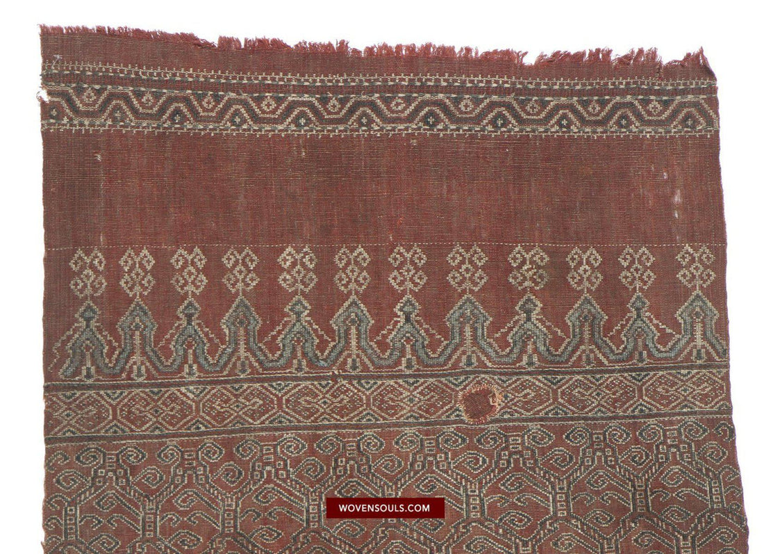 1445 Antique Iban Pua Kumbu Sungkit Singkit Woven – WOVENSOULS Antique ...