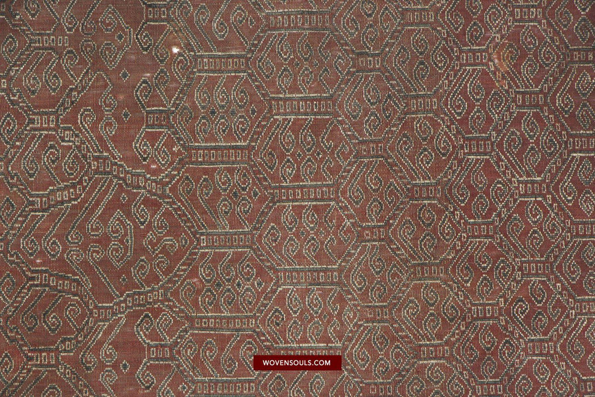 1445 Antique Iban Pua Kumbu Sungkit Singkit Woven – WOVENSOULS Antique ...