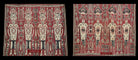 1449 Antique Iban Ikat Pua Kumbu Woven Textile with Human Figures from Sarawak-WOVENSOULS-Antique-Vintage-Textiles-Art-Decor