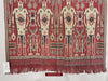 1449 Antique Iban Ikat Pua Kumbu Woven Textile with Human Figures from Sarawak-WOVENSOULS-Antique-Vintage-Textiles-Art-Decor