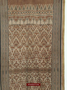 1450 SOLD Antique Iban Ikat Pua Kumbu Woven Textile with Human Figures - Saribas, Sarawak-WOVENSOULS-Antique-Vintage-Textiles-Art-Decor