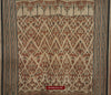 1450 SOLD Antique Iban Ikat Pua Kumbu Woven Textile with Human Figures - Saribas, Sarawak-WOVENSOULS-Antique-Vintage-Textiles-Art-Decor