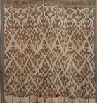 1450 SOLD Antique Iban Ikat Pua Kumbu Woven Textile with Human Figures - Saribas, Sarawak-WOVENSOULS-Antique-Vintage-Textiles-Art-Decor