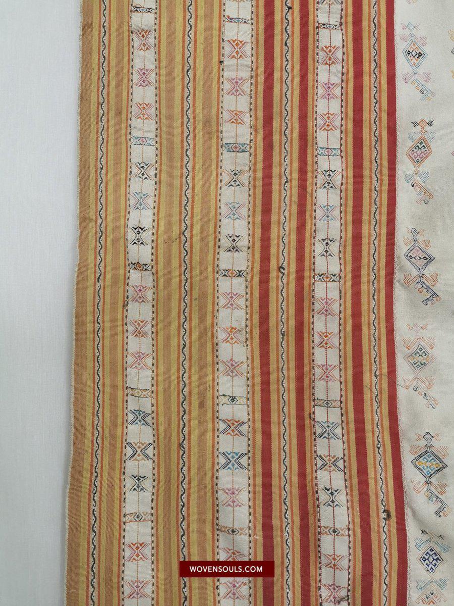 1453 Alter figurativer Ikat Selimut aus Ayotupas Timor mit Eidechsenarten-WOVENSOULS-Antike-Vintage-Textilien-Kunst-Dekor