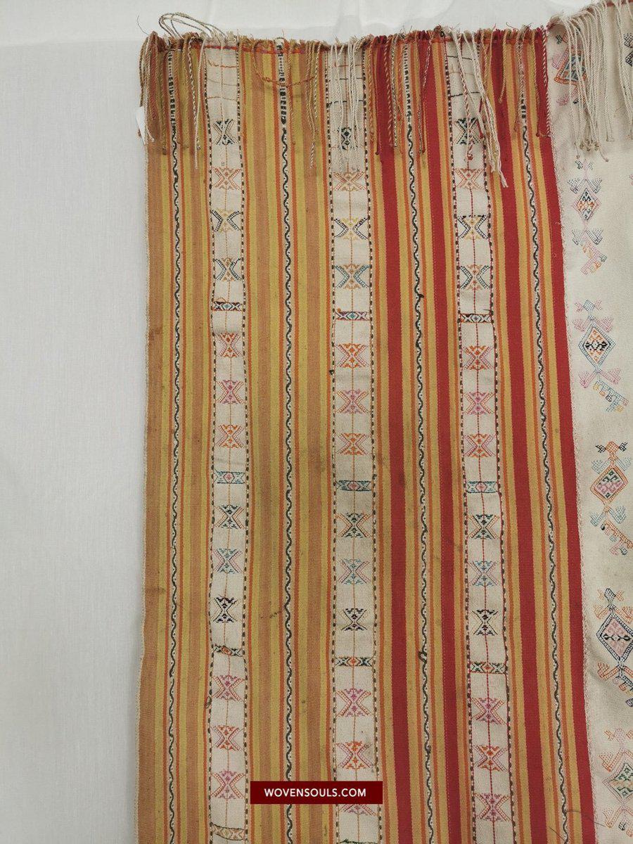 1453 Alter figurativer Ikat Selimut aus Ayotupas Timor mit Eidechsenarten-WOVENSOULS-Antike-Vintage-Textilien-Kunst-Dekor