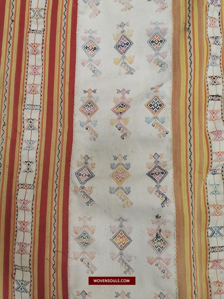 1453 Alter figurativer Ikat Selimut aus Ayotupas Timor mit Eidechsenarten-WOVENSOULS-Antike-Vintage-Textilien-Kunst-Dekor