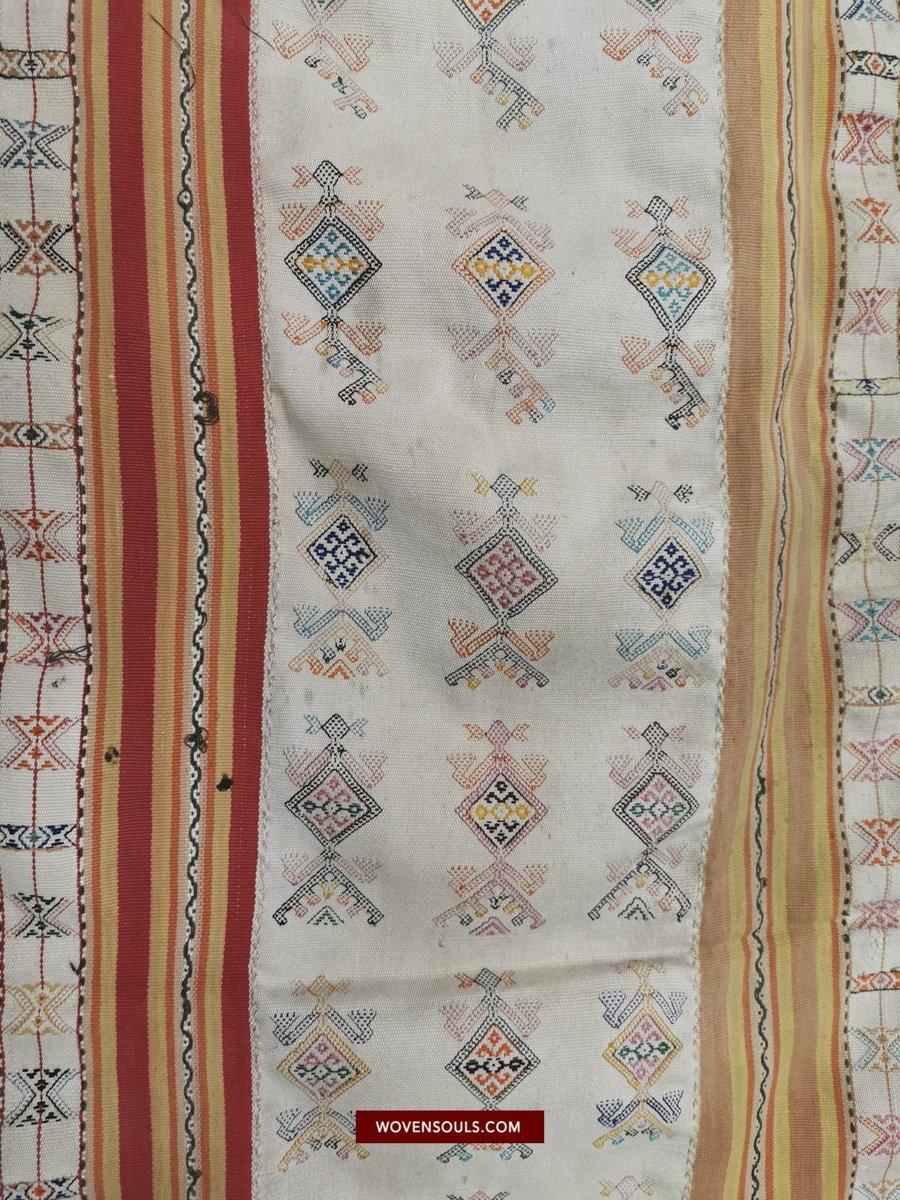 1453 Alter figurativer Ikat Selimut aus Ayotupas Timor mit Eidechsenarten-WOVENSOULS-Antike-Vintage-Textilien-Kunst-Dekor