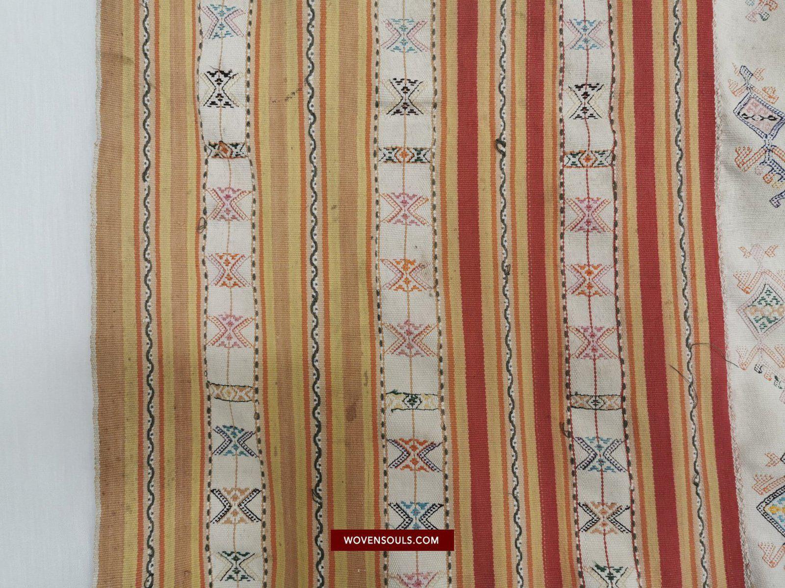 1453 Alter figurativer Ikat Selimut aus Ayotupas Timor mit Eidechsenarten-WOVENSOULS-Antike-Vintage-Textilien-Kunst-Dekor