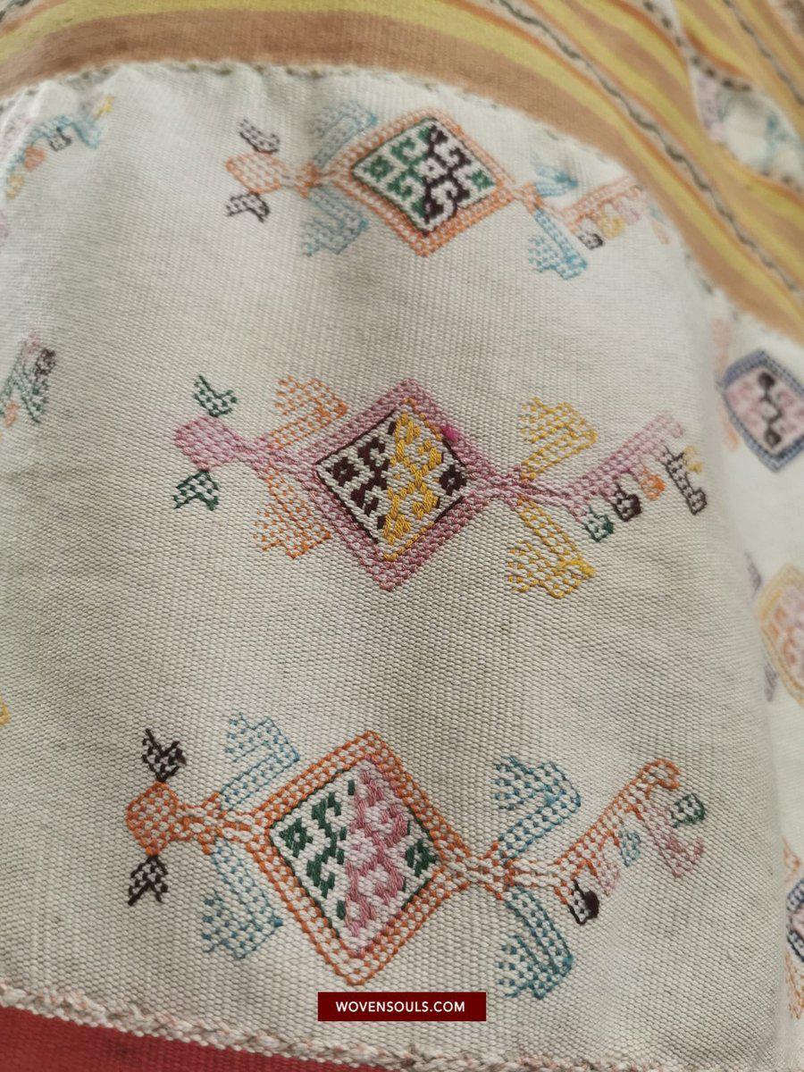 1453 Alter figurativer Ikat Selimut aus Ayotupas Timor mit Eidechsenarten-WOVENSOULS-Antike-Vintage-Textilien-Kunst-Dekor