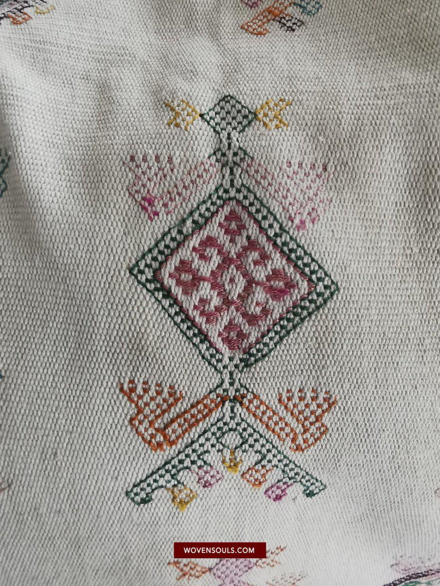 1453 Alter figurativer Ikat Selimut aus Ayotupas Timor mit Eidechsenarten-WOVENSOULS-Antike-Vintage-Textilien-Kunst-Dekor